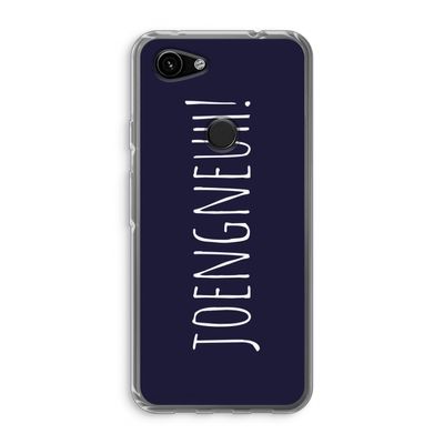 Joengneuh!: Google Pixel 3a Transparant Hoesje