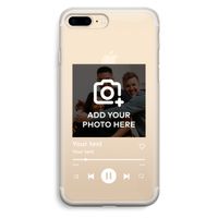Music Player: iPhone 7 Plus Transparant Hoesje