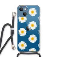 Margrietjes: iPhone 13 Transparant Hoesje met koord