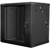Lanberg WF02-6612-10B rack 12U Wandrek Zwart Lanberg WF02-6612-10B rack 12U Wandrek Zwart
