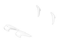 GIVI Zijdelingse reflectoren, Onderdelen motokoffers, Z560KITR