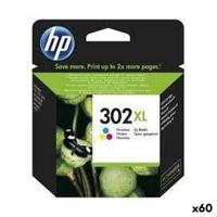 Originele inkt cartridge HP 302XL Tricolor (60 Stuks)