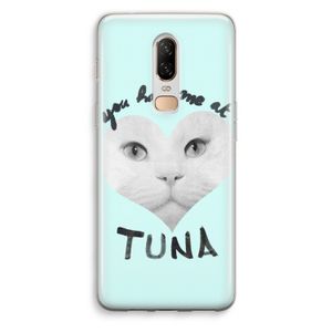 You had me at tuna: OnePlus 6 Transparant Hoesje