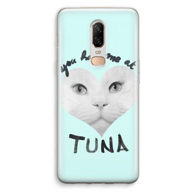 You had me at tuna: OnePlus 6 Transparant Hoesje