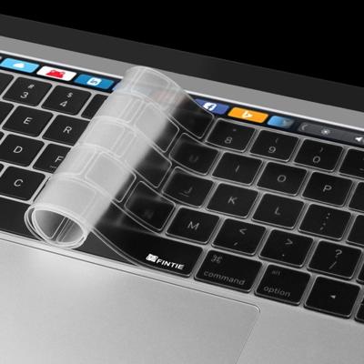 MacBook Pro 13.3 & 15.4 inch met Touch Bar (2016) / A1706 / A1707 (EU versie) zacht Siliconen ENKAY Toetsenbord Protector Skin