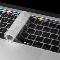 MacBook Pro 13.3 & 15.4 inch met Touch Bar (2016) / A1706 / A1707 (EU versie) zacht Siliconen ENKAY Toetsenbord Protector Skin