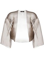 Fabiana Filippi veste en soie - Marron