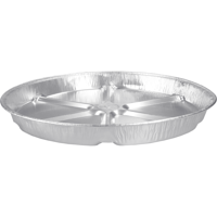 Snackpan | Ø375x38mm | aluminium | zilver | 50 stuks