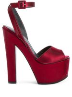 Giuseppe Zanotti sandales Tarifa 170 mm à plateforme - Rouge - thumbnail