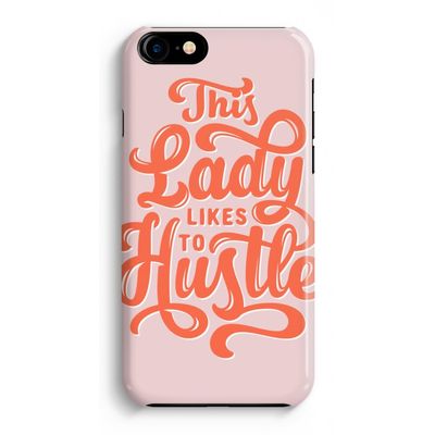 Hustle Lady: iPhone 8 Volledig Geprint Hoesje