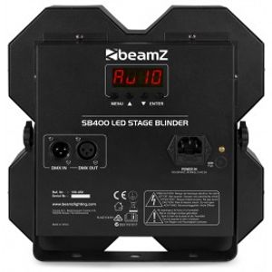 BeamZ SB400 stage blinder en stroboscoop in één met 4x 50W LED&apos;s