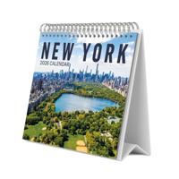 New York Desk Kalender 2026