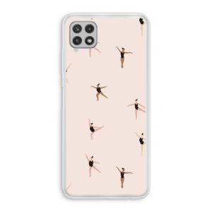 Dancing #1: Samsung Galaxy A22 4G Transparant Hoesje