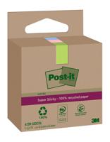 Memoblok 3m post-it 622 rss3col 47.6x47.6mm ass.kl | 12 stuks