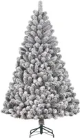 Black Box Trees Charlton kunstkerstboom besneeuwd groen 215cm