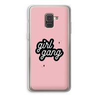 Girl Gang: Samsung Galaxy A8 (2018) Transparant Hoesje