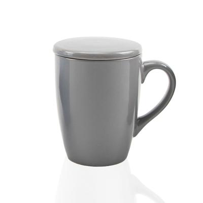 Kop met theefilter Versa Grijs