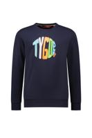 Tygo & Vito Jongens sweater - Sem - Navy blauw