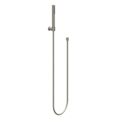 IVY Handdoucheset - staafmodel - met verstelbare wandsteun - doucheslang 150cm - staafmodel - 120cm - Geborsteld nickel PVD 6901123