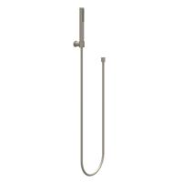 IVY Handdoucheset - staafmodel - met verstelbare wandsteun - doucheslang 150cm - staafmodel - 120cm - Geborsteld nickel PVD 6901123