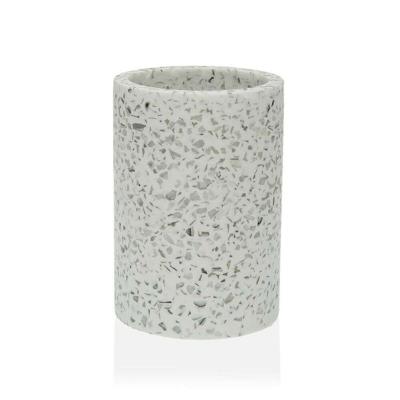 Tandenborstelhouder Versa Wit Hars (7,3 x 10,4 x 7,3 cm)
