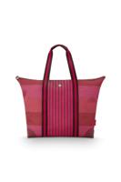 Pip Studio Tilda Tote Bag Large Streep Roze Pip Studio Tilda Tote Bag Large Streep Roze