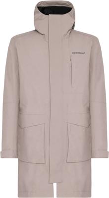 Didriksons Andreas Parka Jas Heren Ash Brown M