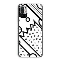 Pop Art #4: Xiaomi Redmi Note 10 5G Transparant Hoesje