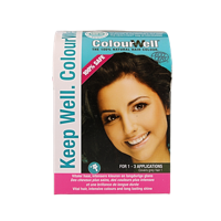 100% Natuurlijke haarkleuring mild zwart 100 Gram