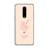 Where flowers bloom: OnePlus 8 Transparant Hoesje