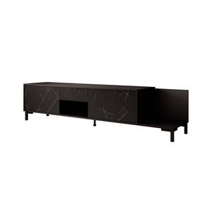 Meubella TV-Meubel Masimo - Zwart marmer - 195 cm