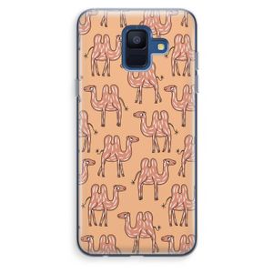 Kameel: Samsung Galaxy A6 (2018) Transparant Hoesje