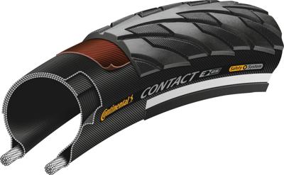 CONTINENTAL Buitenband contact ii 26 x 1.75 (47-559) zwart