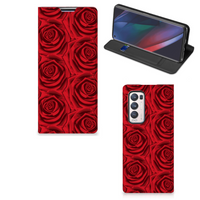 OPPO Find X3 Neo Smart Cover Red Roses