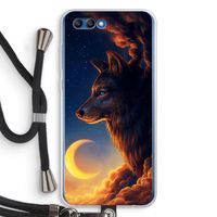 Night Guardian: Honor 10 Transparant Hoesje met koord