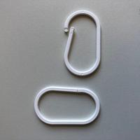 Displayring wit ovaal 50mm 100 stuks