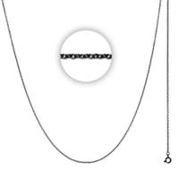iXXXi Ketting 1 mm Zwart 80 cm
