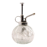 Plantensproeier helder/ zilver - Glas - L 8,8 x D 8,8 x H 15,4 0,25 liter Plantensproeier helder/ zilver - Glas - L 8,8 x D 8,8 x H 15,4 0,25 liter