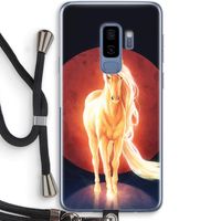 Last Unicorn: Samsung Galaxy S9 Plus Transparant Hoesje met koord
