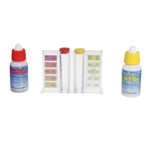 Zwembad tester set PH en chloorgehalte - Testflesjes voor zwembadwater - PH waarde en choor