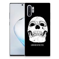 Silicone Back Case Samsung Galaxy Note 10 Plus Skull Eyes - thumbnail