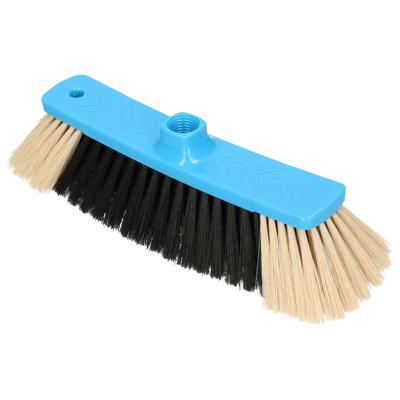 Buemag zachte bezemkop - kunststof - blauw/zwart - Kamerbezems - binnen - diverse vloeren - B35 cm Buemag zachte bezemkop - kunststof - blauw/zwart - Kamerbezems - binnen - diverse vloeren - B35 cm