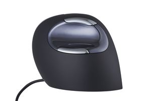 BakkerElkhuizen Evoluent D Mouse L Muis USB 6 Toetsen 800 dpi, 1600 dpi, 2400 dpi, 3200 dpi