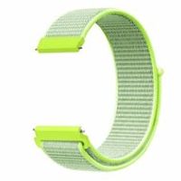 Garmin Vivoactive 5 / Vivoactive 3 - Sport Loop nylon bandje - Geel - thumbnail