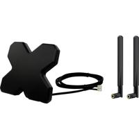 Wittenberg Antennen LTE, WLAN, Mobilfunk, Router, Portabel 1 x LTE Antenne, 2x Wlan Antennenset 1 Antenne