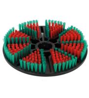 Biber Vacogrip borstel rood/groen extra hard tbv Biber