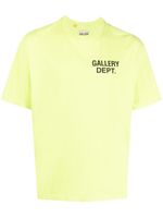 GALLERY DEPT. t-shirt en coton à logo imprimé - Vert