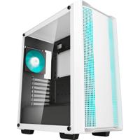 DeepCool cc560 v2 midi tower behuizing (wit | 2x usb-a | tempered glass)