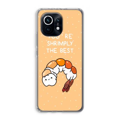 You're Shrimply The Best: Xiaomi Mi 11 Transparant Hoesje
