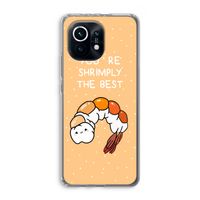 You're Shrimply The Best: Xiaomi Mi 11 Transparant Hoesje